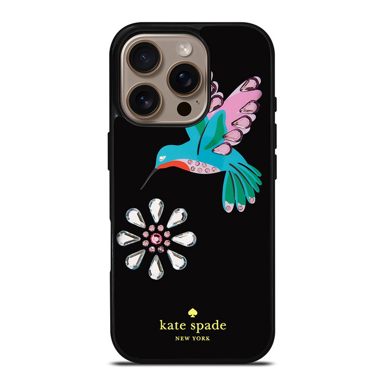 KATE SPADE FLOWER BIRD iPhone 16 Pro Case Cover