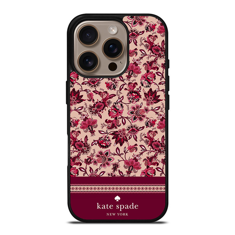 KATE SPADE FLOWER VINTAGE iPhone 16 Pro Case Cover