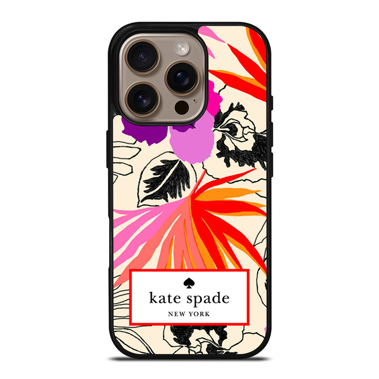 KATE SPADE FLOWER iPhone 16 Pro Case Cover
