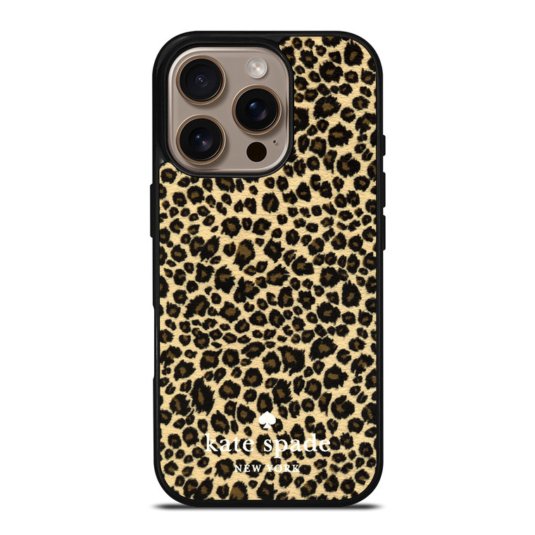 KATE SPADE LEOPARD iPhone 16 Pro Case Cover