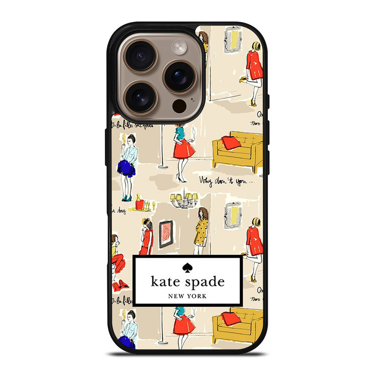 KATE SPADE NEW YORK ART iPhone 16 Pro Case Cover