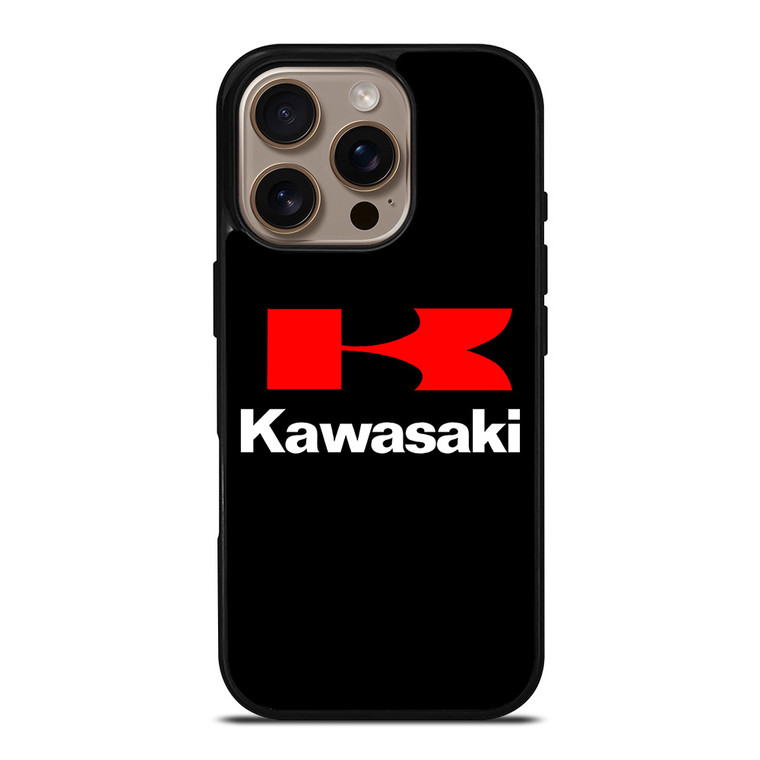 KAWASAKI MOTOR RED LOGO iPhone 16 Pro Case Cover