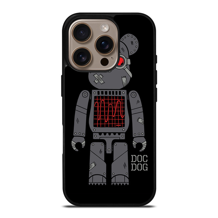 KAWS ROBOT HYPERBEAST DOC DOG iPhone 16 Pro Case Cover