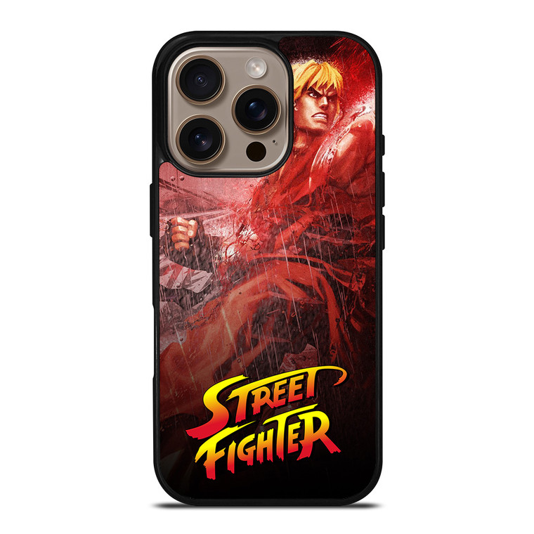 KEN MASTERS STREET FIGHTER GAMES 3 iPhone 16 Pro Case Cover