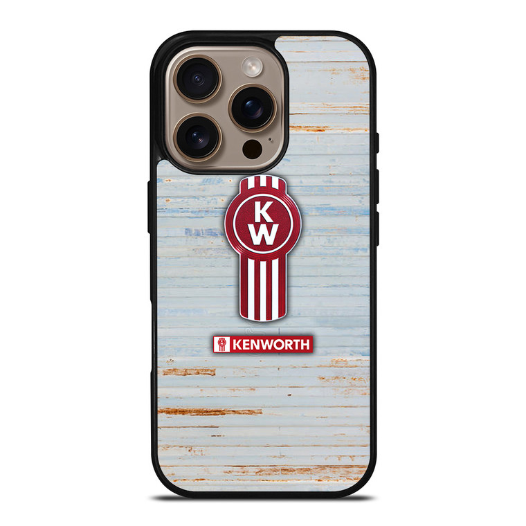 KENWORTH TRUCK RUSTY CONTAINER iPhone 16 Pro Case Cover