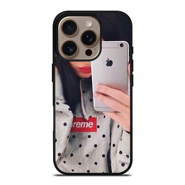 KYLIE JENNER SUPREME iPhone 16 Pro Case Cover