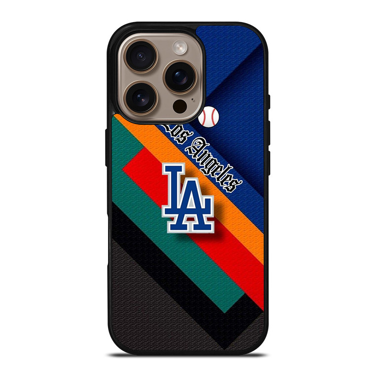 LA DODGERS NEW ERA STRIPS iPhone 16 Pro Case Cover LA DODGERS NEW ERA STRIPS iPhone 16 Pro Case Cover