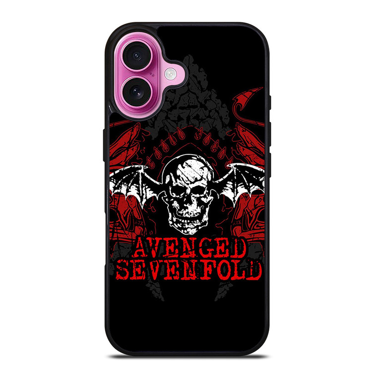 A7X AVENGED SEVENFOLD ROCK BAND iPhone 16 Plus Case Cover