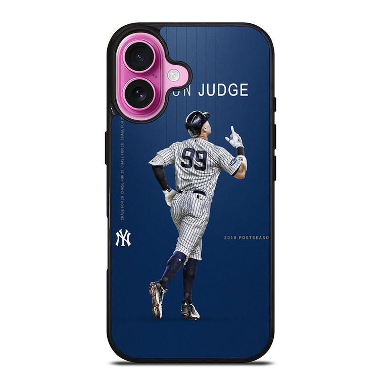 AARON JUDGE 99 NEW YORK YANKEES iPhone 16 Plus Case Cover AARON JUDGE 99 NEW YORK YANKEES iPhone 16 Plus Case Cover