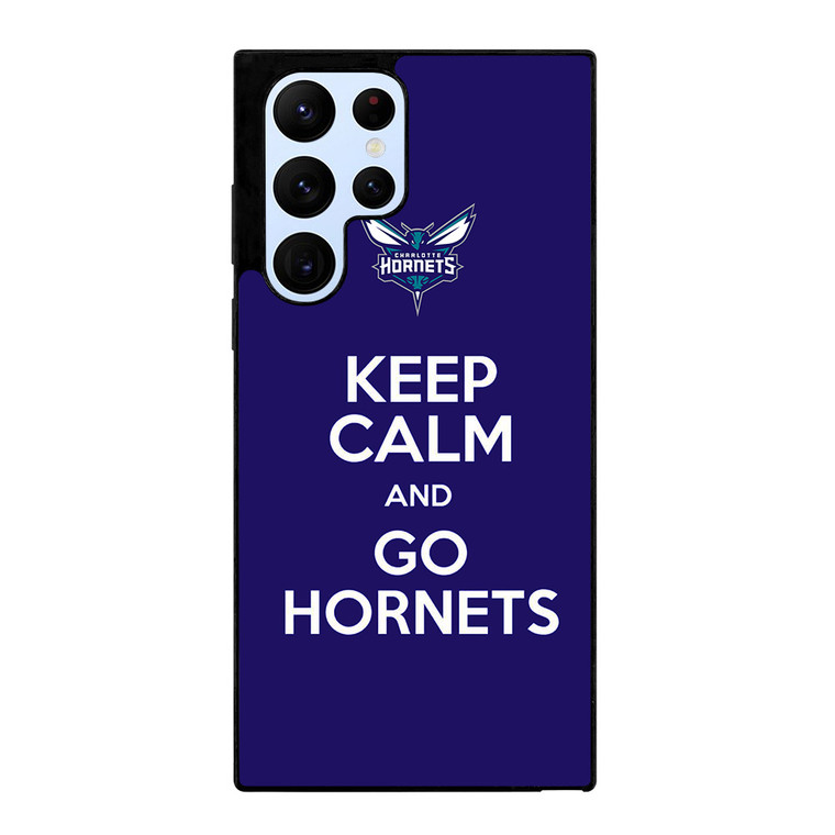 KEEP CALM AND GO CHARLOTTE HORNETS Samsung Galaxy S22 Ultra Case Cover