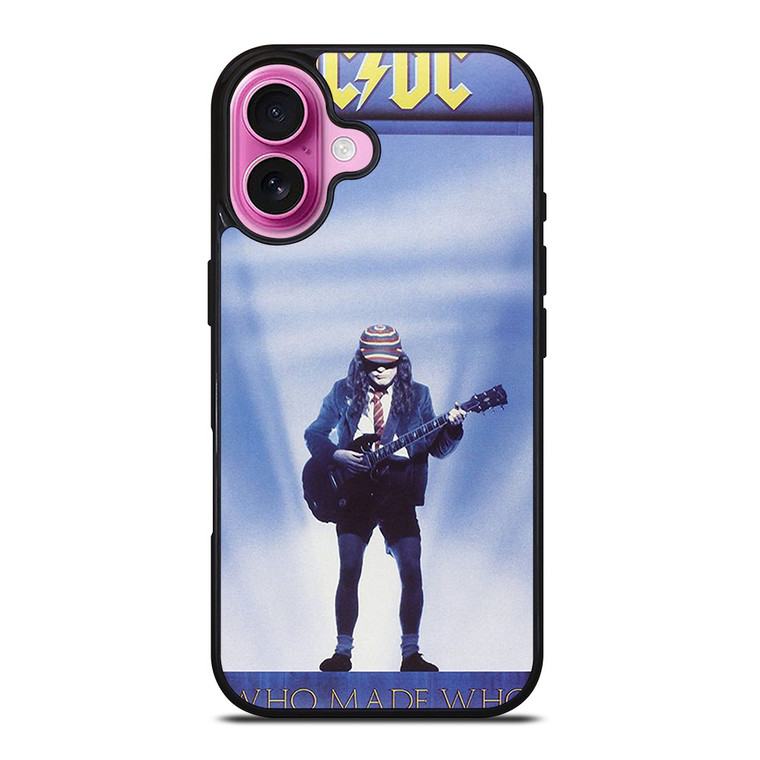ACDC WHO MADE WHO ALBUM COVER iPhone 16 Plus Case Cover