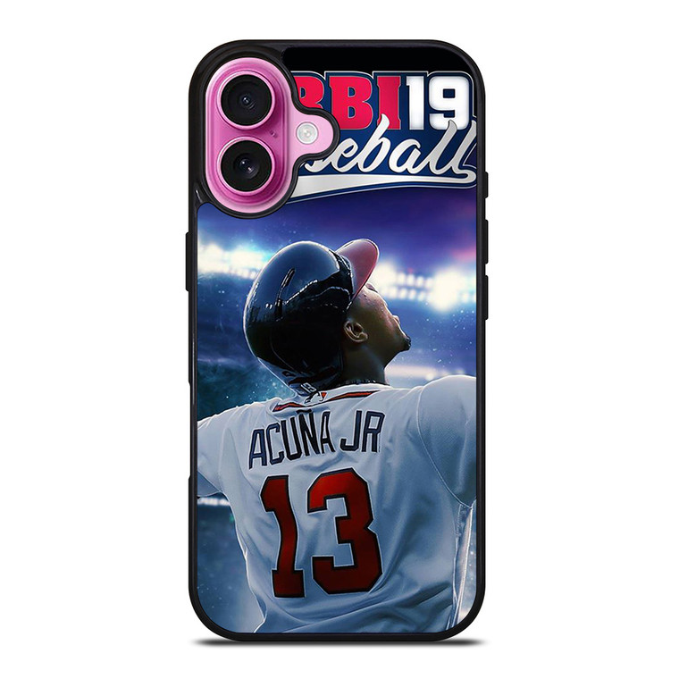 ACUNA JR 13 ATLANTA BRAVES  iPhone 16 Plus Case Cover