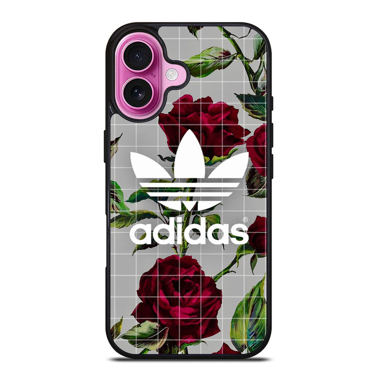 ADIDAS ROSE LOGO iPhone 16 Plus Case Cover