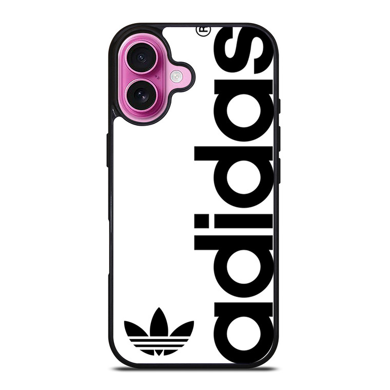 ADIDAS VERTICAL LETTER iPhone 16 Plus Case Cover