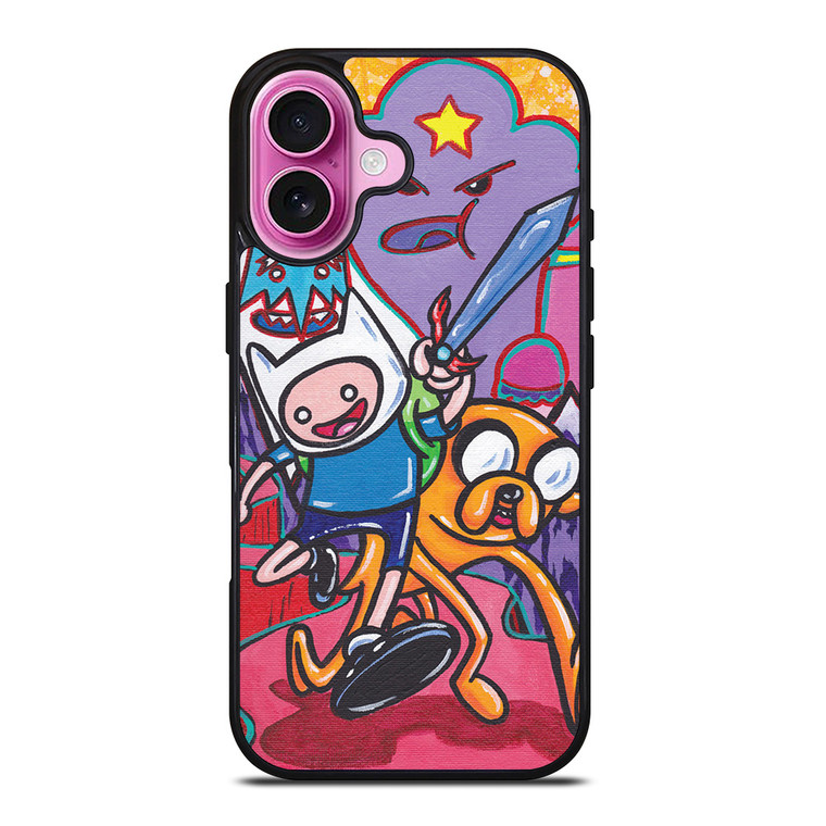 ADVENTURE TIME ART iPhone 16 Plus Case Cover