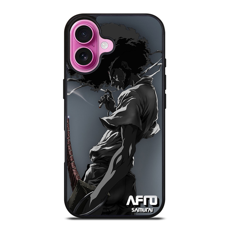 AFRO SAMURAI CARTOON iPhone 16 Plus Case Cover AFRO SAMURAI CARTOON iPhone 16 Plus Case Cover