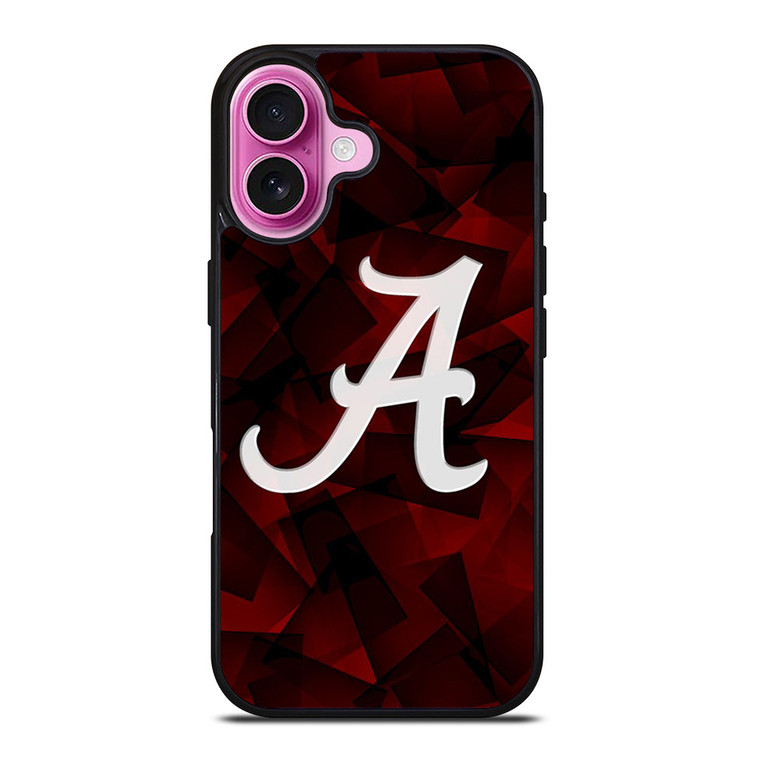 ALABAMA CRIMSON TIDE BADGE iPhone 16 Plus Case Cover