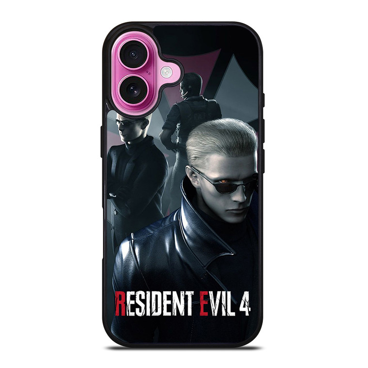 ALBERT WESKER RESIDENT EVIL iPhone 16 Plus Case Cover