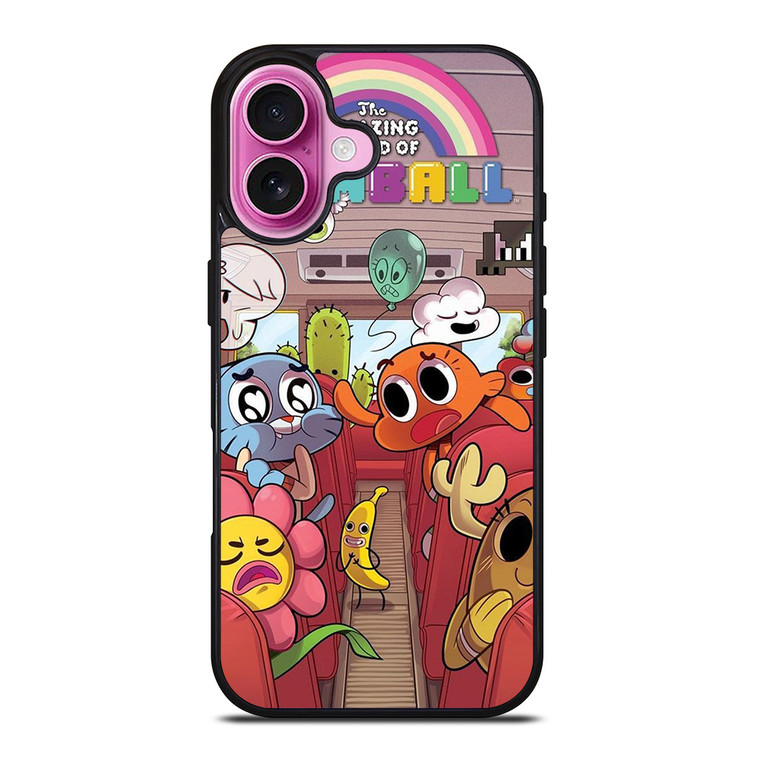 AMAZING WORLD OF GUMBALL CARTOON 2 iPhone 16 Plus Case Cover