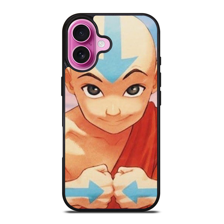 AVATAR AANG LAST AIRBENDER CARTOON iPhone 16 Plus Case Cover