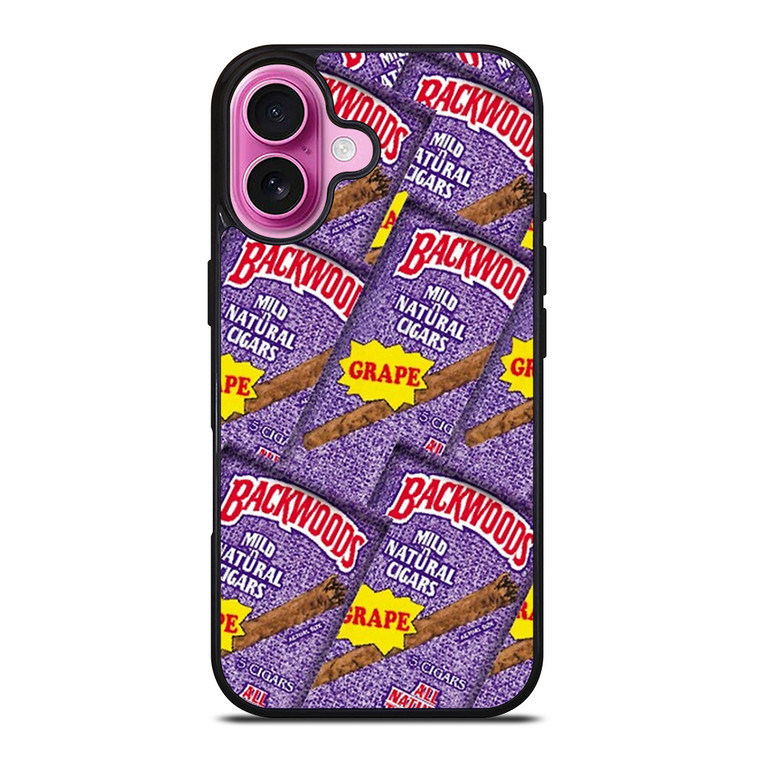 BACKWOODS CIGARS COLLAGE iPhone 16 Plus Case Cover