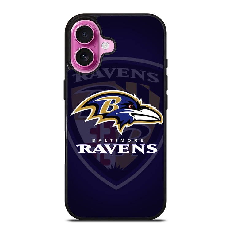 BALTIMORE RAVENS NFL LOGO iPhone 16 Plus Case Cover BALTIMORE RAVENS NFL LOGO iPhone 16 Plus Case Cover