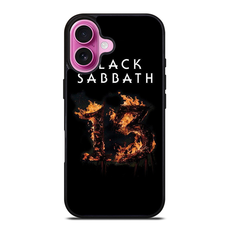 BLACK SABBATH 13 ALBUM COVER iPhone 16 Plus Case Cover