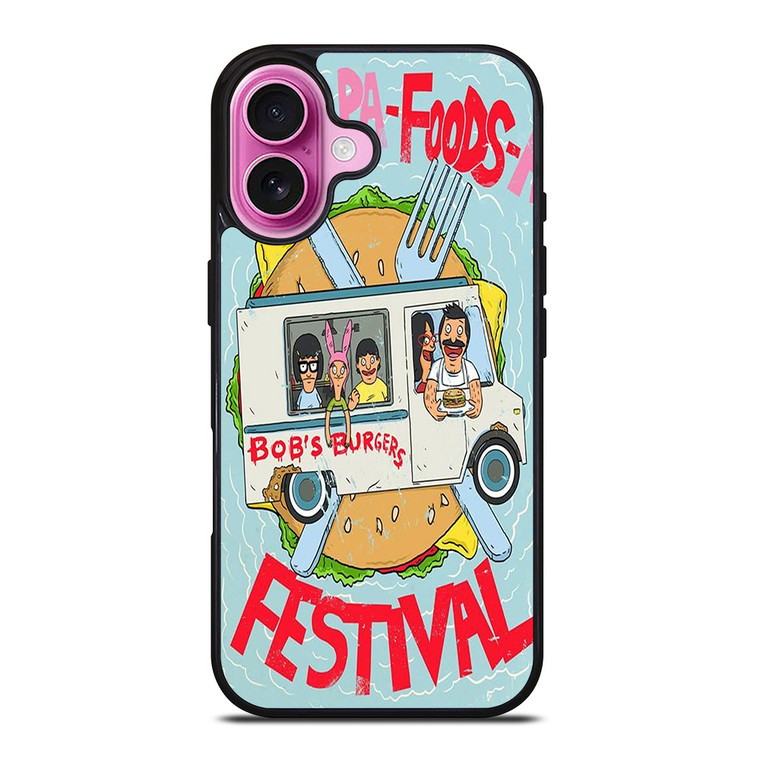 BOBS BURGERS FESTIVAL CARTOON iPhone 16 Plus Case Cover