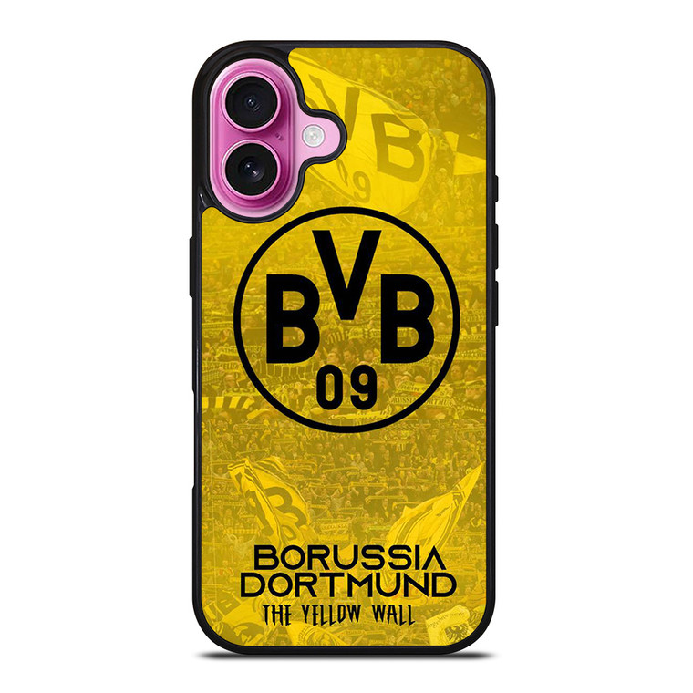 BORUSSIA DORTMUND LOGO FOOTBALL iPhone 16 Plus Case Cover