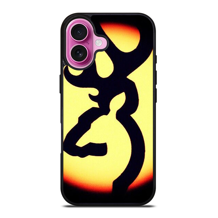 BROWNING SILHOUETTE LOGO iPhone 16 Plus Case Cover