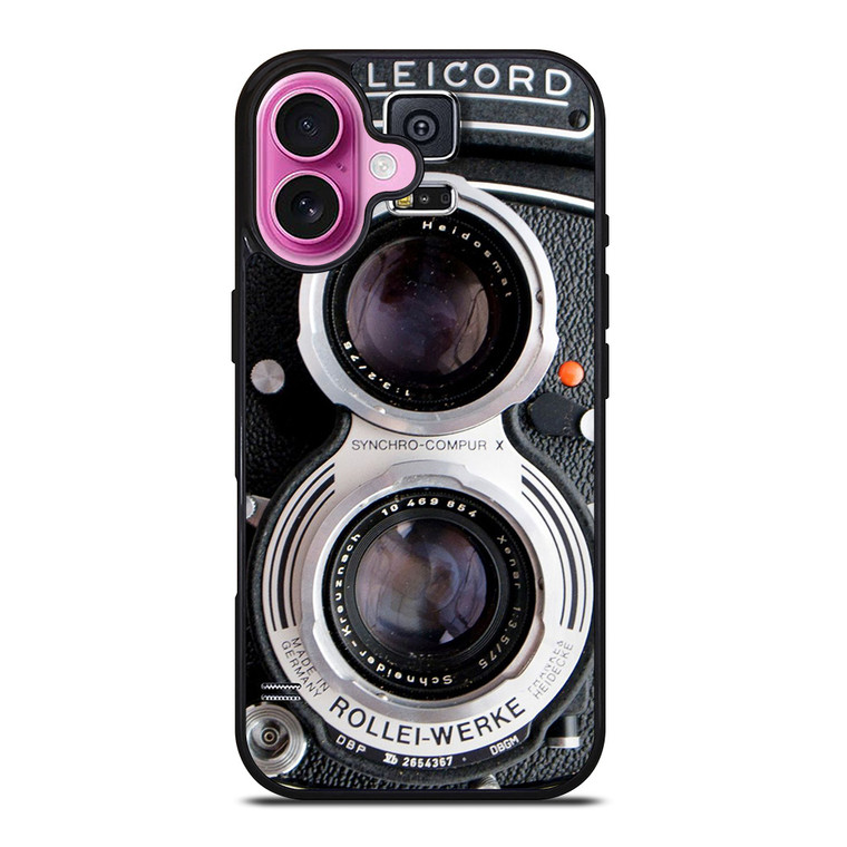 CAMERA ROLLEICORD iPhone 16 Plus Case Cover