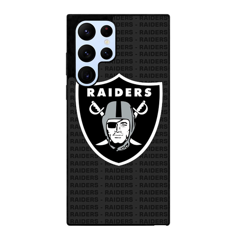 LAS VEGAS RAIDERS FOOTBALL TEXT Samsung Galaxy S22 Ultra Case Cover