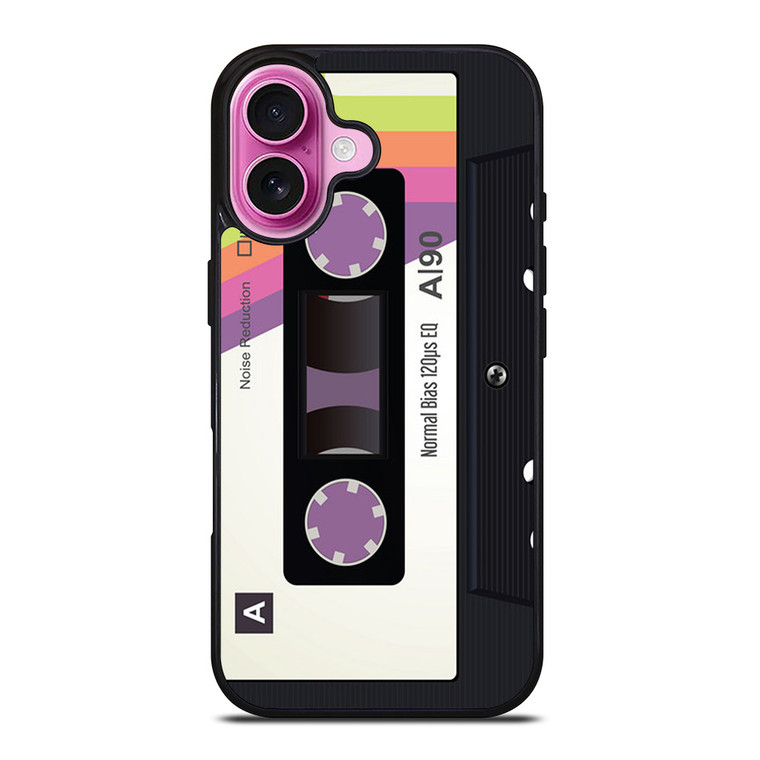 CASSETTE TAPE RETRO iPhone 16 Plus Case Cover