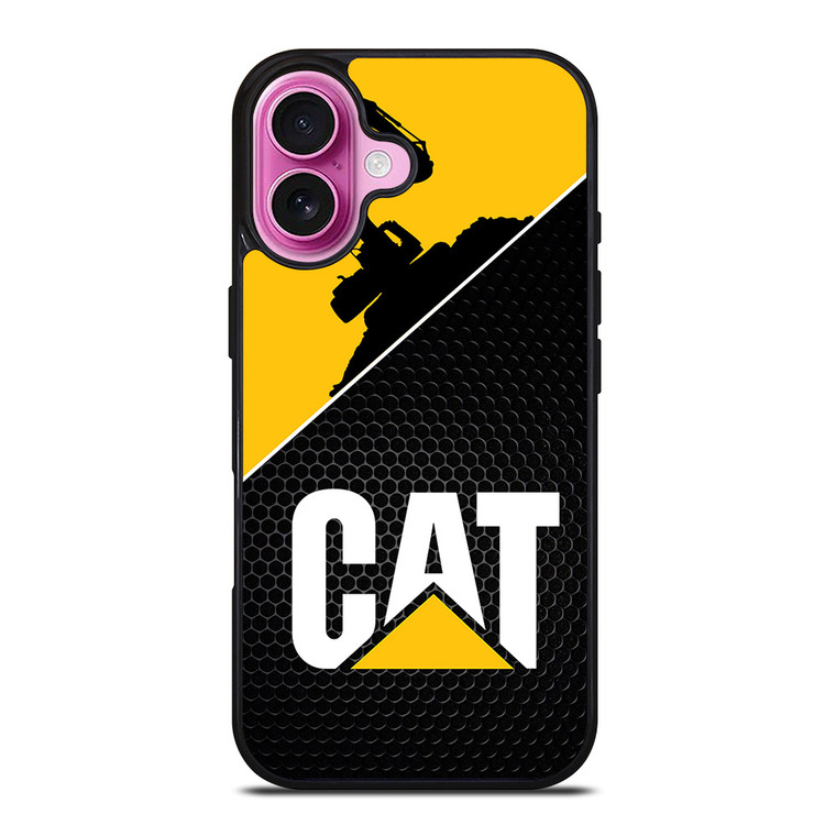 CATERPILLAR EXCAVATOR PATE LOGO iPhone 16 Plus Case Cover
