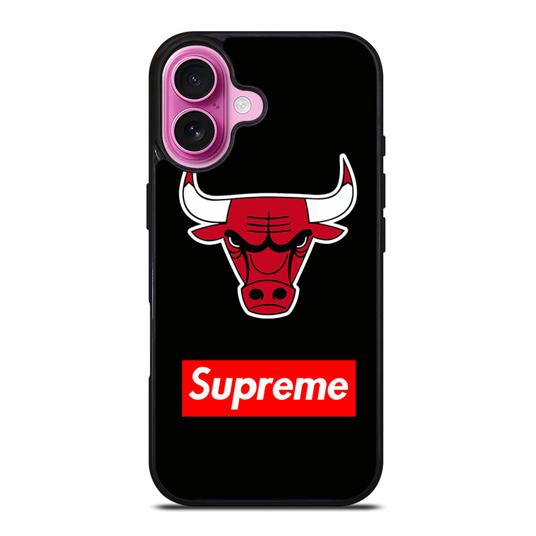 CHICAGO BULLS SUPREME iPhone 16 Plus Case Cover