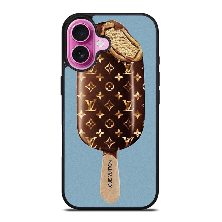 CHOCOLATE ICE CREAM LOUIS VUITTON iPhone 16 Plus Case Cover