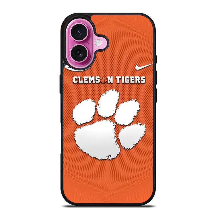CLEMSON TIGERS JERSEY iPhone 16 Plus Case Cover