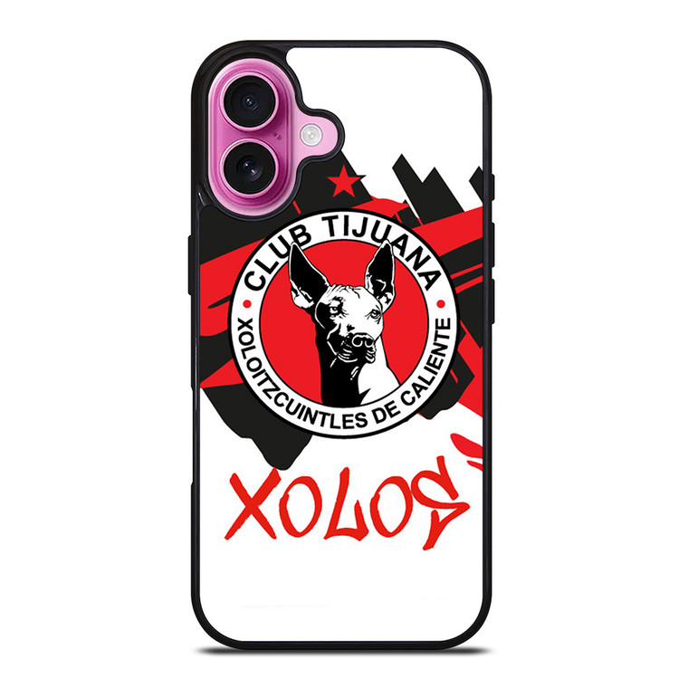 CLUB TIJUANA XOLOITZCUINTLES SYMBOL iPhone 16 Plus Case Cover
