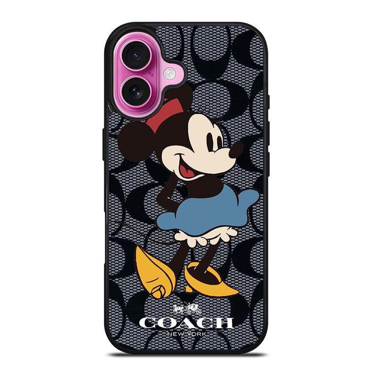 COACH MINNIE MOUSE  iPhone 16 Plus Case Cover