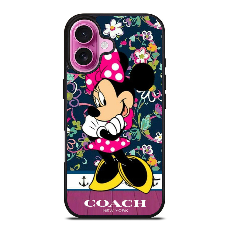 COACH NEW YORK CUTE MICKEY MOUSE iPhone 16 Plus Case Cover