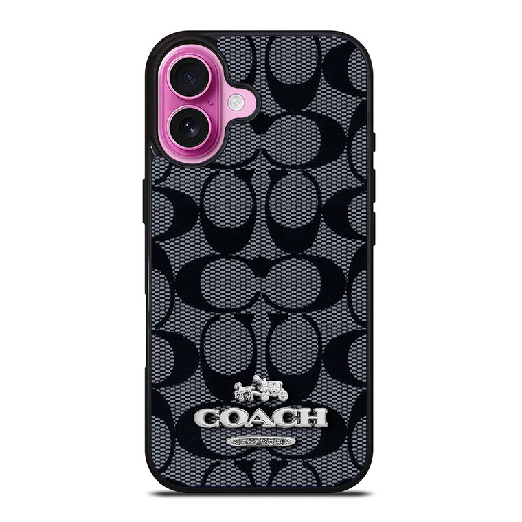 COACH NEW YORK PATTERN 2 iPhone 16 Plus Case Cover