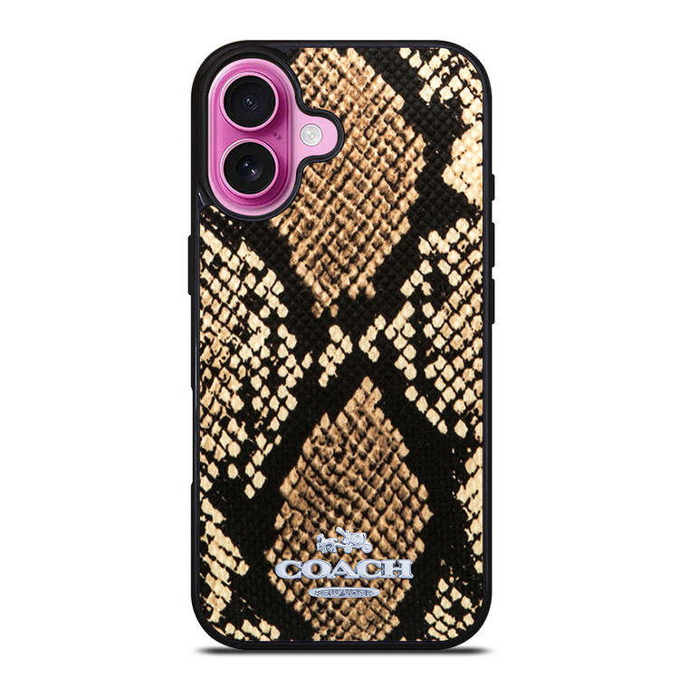 COACH NEW YORK SIGNATURE CITY iPhone 16 Plus Case Cover