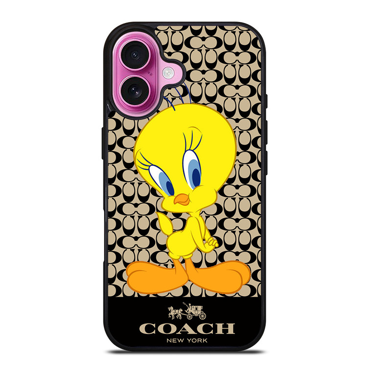 COACH NEW YORK TWEETY BIRD iPhone 16 Plus Case Cover