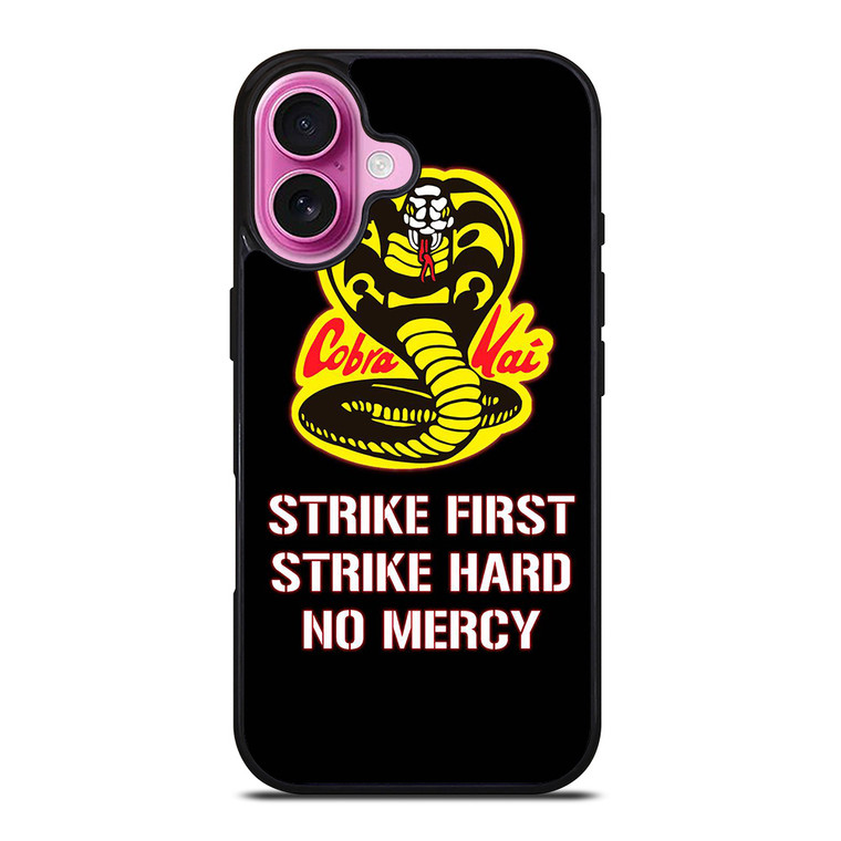 COBRA KAI KARATE QUOTE iPhone 16 Plus Case Cover