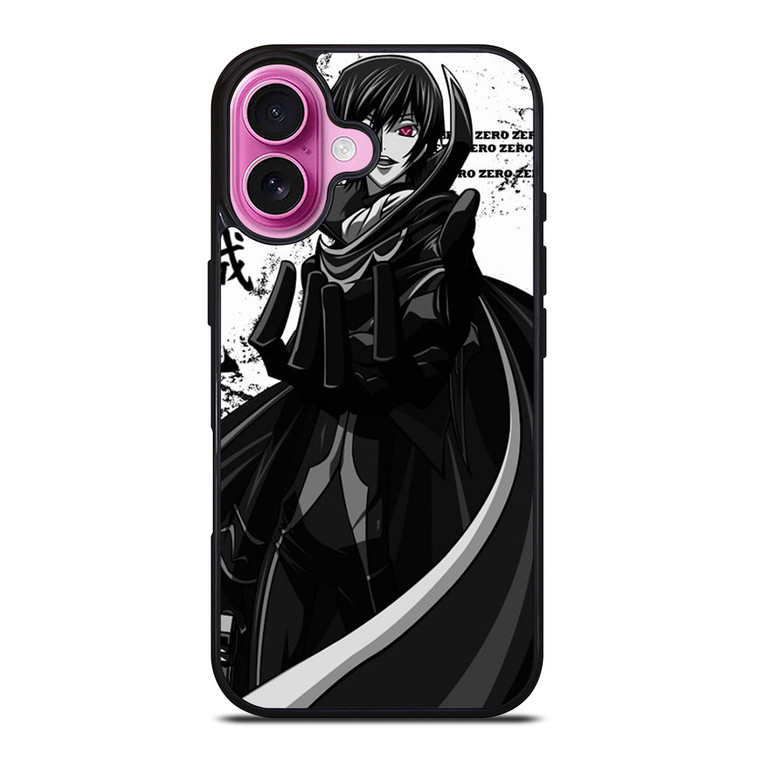 CODE GEASS ZERO iPhone 16 Plus Case Cover
