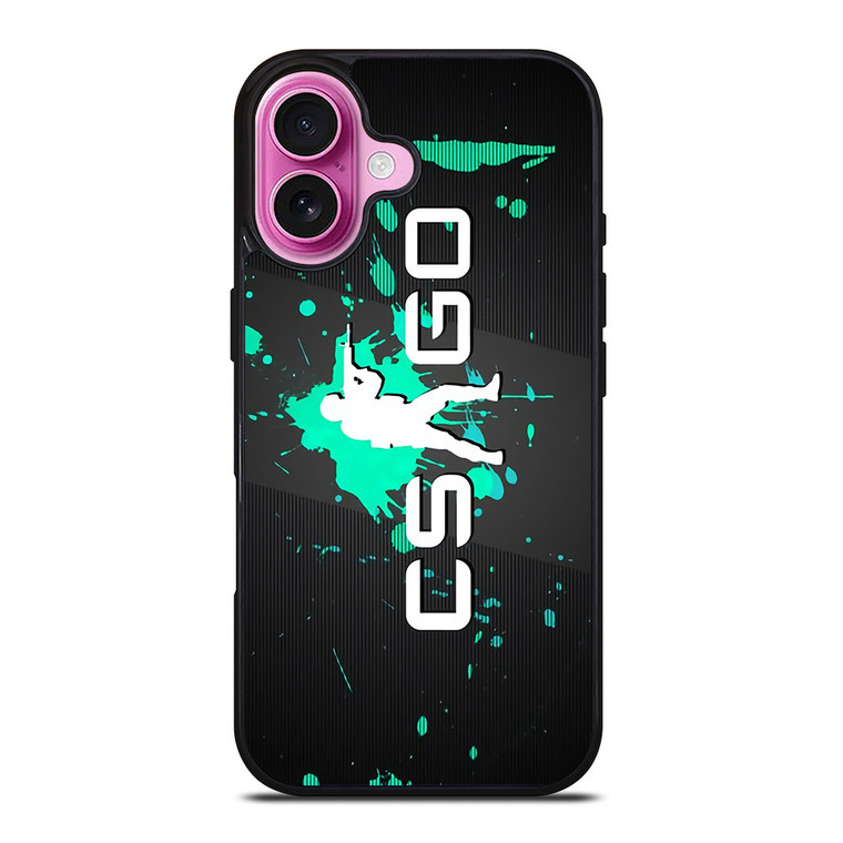CSGO COUNTER STRIKE GLOBAL OFFENSIVE LOGO iPhone 16 Plus Case Cover