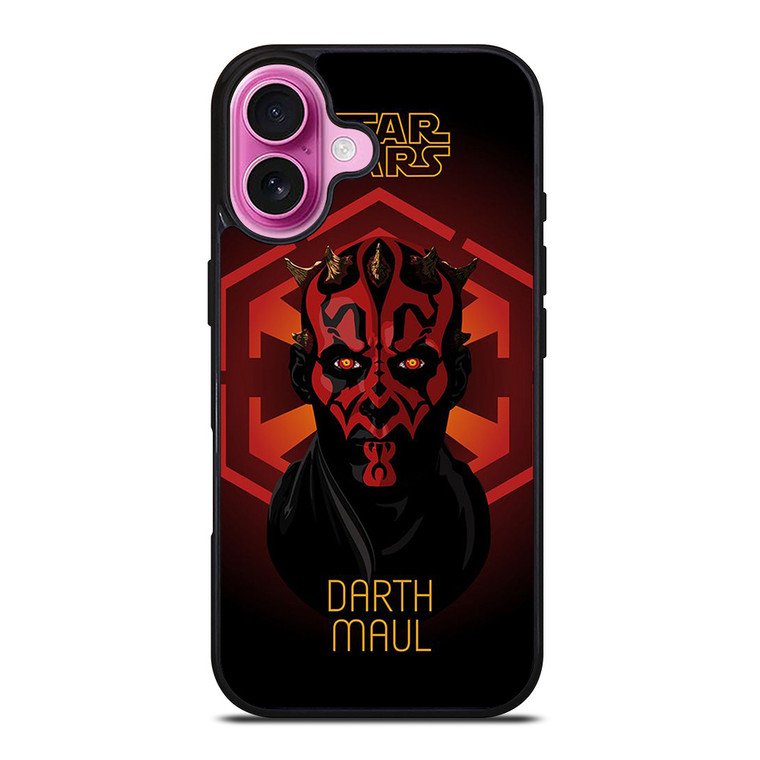 DARTH MAUL STAR WARS ART iPhone 16 Plus Case Cover