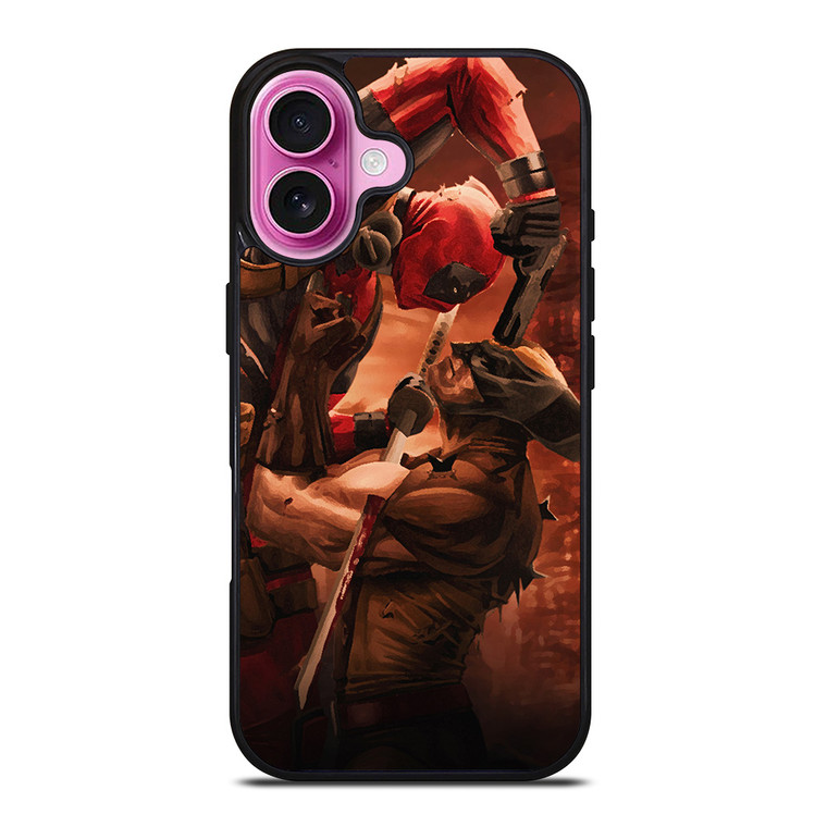 DEADPOOL VS WOLVERINE MARVEL iPhone 16 Plus Case Cover