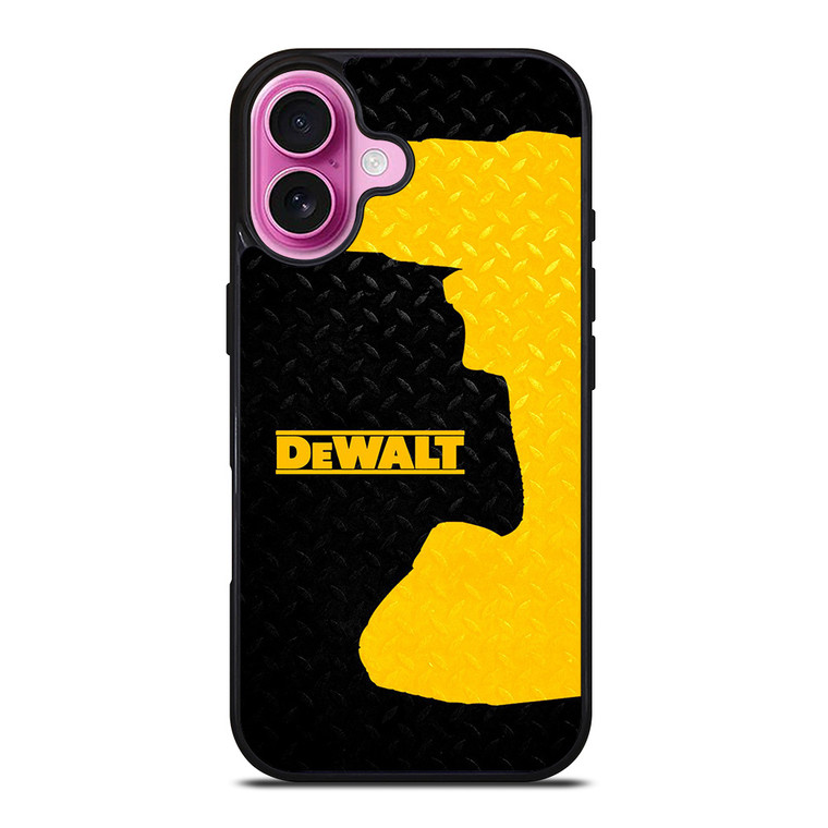 DEWALT TOOL LOGO PLATE iPhone 16 Plus Case Cover DEWALT TOOL LOGO PLATE iPhone 16 Plus Case Cover