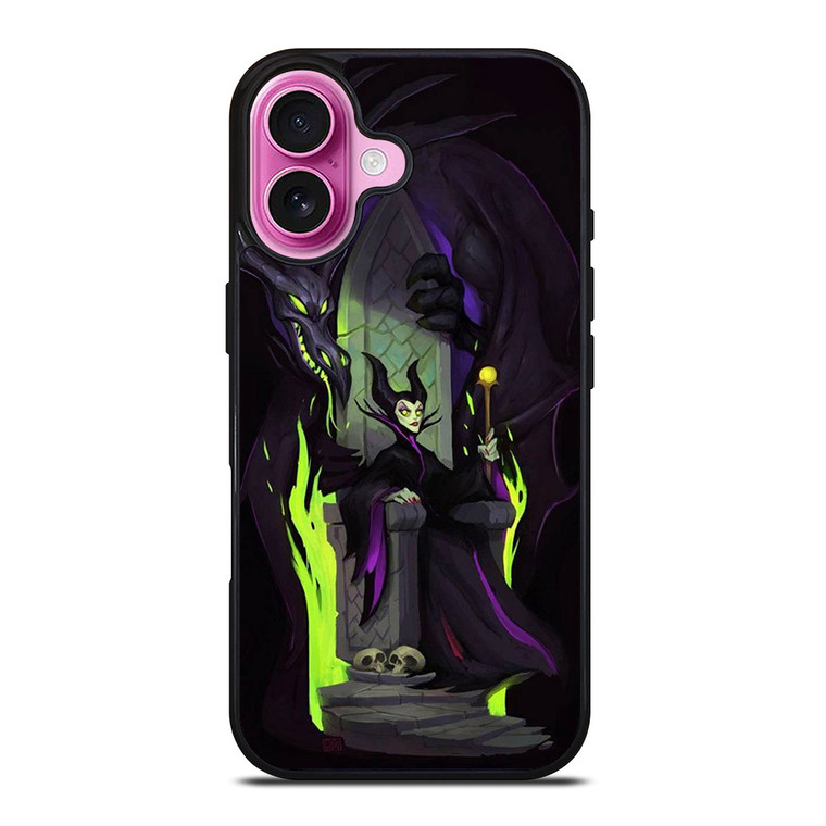 DISNEY VILLAIN MALEFICENT iPhone 16 Plus Case Cover